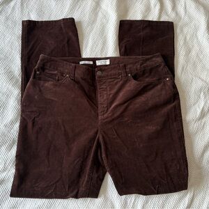 Charter Club Women’s Chocolate Corduroy Pants